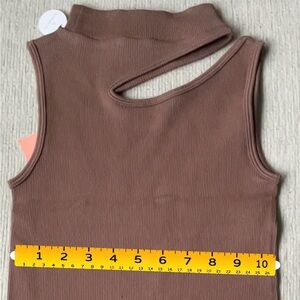 Cut Shoulder Tank top- New Mix Classic-small